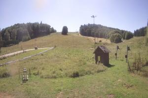 Siepraw Siepraw Ski Widok z kamery na stok w Sieprawiu