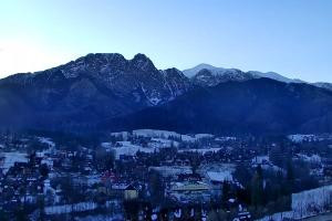Kamera: Szymoszkowa Widok z karczmy Pająkówka Zakopane Szymoszkowa Widok z karczmy Pająkówka