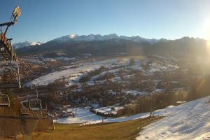 Kamera: Harenda Widok na stok z góry Zakopane Harenda Widok na stok z góry