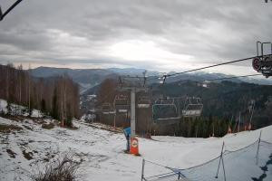 Wisła Soszów WISŁA SOSZÓW - widok na trasę nr 1