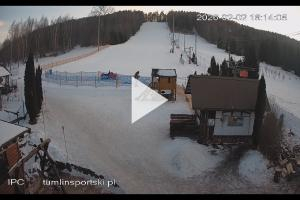 Tumlin (Kielce) Tumlin Sport Ski Widok na stok