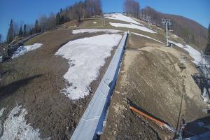 Brenna Ski Dolina Brenna Kamera 1 widok z dolnej stacji