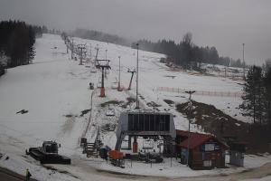 Krynica Słotwiny Widok na stok