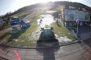 Wańkowa BIESZCZAD.ski Widok na stok i kolej linową