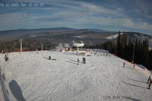 Białka Tatrzańska Kotelnica Białczańska Widok z góry Kolej nr 1