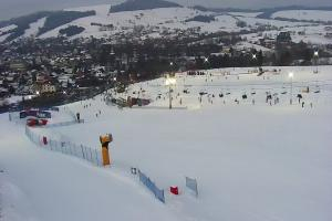 Tylicz Master Ski Widok na kolej krzesełkową