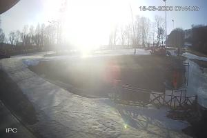 Kiczera KiczeraSki widok na kolej