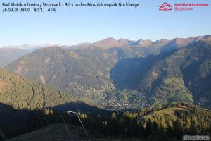 Bad Kleinkirchheim Bad Kleinkirchheim Strohsack widok na Biospharenpark Nockberge