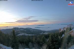 Grosser Arber Grosser Arber Blick Arber nach Süden