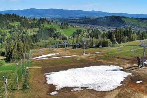 Bukowina Tatrzańska Rusiń-ski Widok na stok