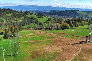 Bukowina Tatrzańska Rusiń-ski Widok na stok
