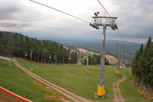 Zieleniec Zieleniec Zieleniec SKI Arena - Widok z górnej stacji