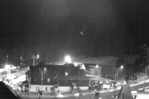 Szklarska Poręba Szrenica Ski Arena Widok na dolną stację wyciągu