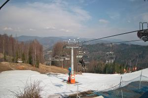 Wisła Soszów WISŁA SOSZÓW - widok na trasę nr 1