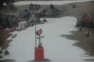 Kamera: Cieńków Widok na stok Wisła Cieńków Widok na stok