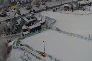 Zakopane Szymoszkowa Widok z karczmy Pająkówka