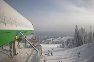 Kamera: Arena Słotwiny Stacja górna Krynica Zdrój Arena Słotwiny Stacja górna