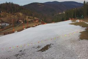 Kamera: Biały Krzyż Widok na stok Szczyrk Biały Krzyż Widok na stok