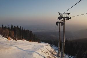 Świeradów Zdrój Ski&Sun Widok na wyciąg