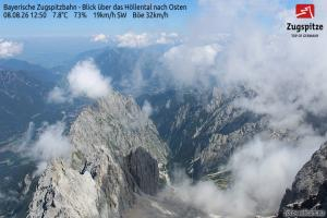 Kamera: Ga-Pa Zugspitze ost Garmisch-Partenkirchen Ga-Pa Zugspitze ost