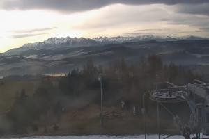 Kamera: Czorsztyn Ski Widok z górnej stacji Czorsztyn Kluszkowce Czorsztyn Ski Widok z górnej stacji