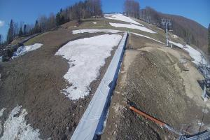 Brenna Ski Dolina Brenna Kamera 1 widok z dolnej stacji