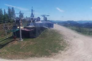 Kluszkowce Czorsztyn Ski Widok z górnej stacji