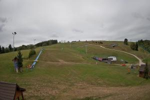 Tylicz Master Ski Widok na dolne partie ośrodka