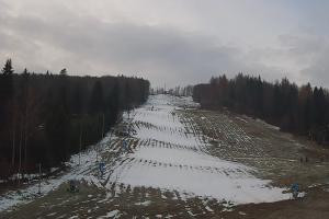 Ustrzyki Dolne Laworta ski Laworta ski - dolna stacja