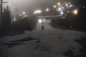 Kamera: Cieńków Widok na stok Wisła Cieńków Widok na stok