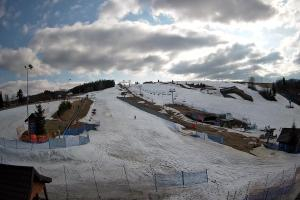 Kamera: Master Ski Widok na dolne partie ośrodka Tylicz Master Ski Widok na dolne partie ośrodka