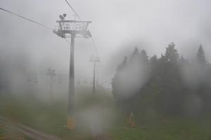 Zieleniec Zieleniec Zieleniec SKI Arena - Widok z górnej stacji