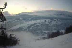 Kamera: Harenda Widok na stok z góry Zakopane Harenda Widok na stok z góry