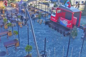 Kamera: Jaworzyna Krynicka Widok ze stacji dolnej kolei gondolowej (648 m n.p.m.) Krynica Jaworzyna Krynicka Widok ze stacji dolnej kolei gondolowej (648 m n.p.m.)