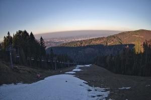 Kamera: Myślenice SN Widok z górnej stacji Myślenice Myślenice SN Widok z górnej stacji