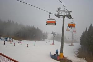 Kamera: Zieleniec Zieleniec SKI Arena - Widok z górnej stacji Zieleniec Zieleniec Zieleniec SKI Arena - Widok z górnej stacji