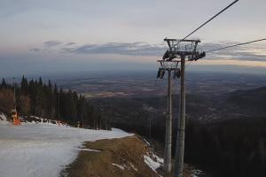 Świeradów Zdrój Ski&Sun Widok na wyciąg