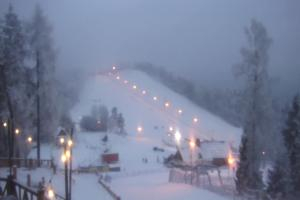 Szczawnica Palenica Widok na stok