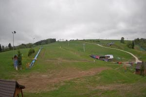 Tylicz Master Ski Widok na dolne partie ośrodka