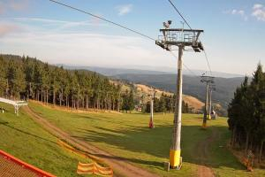 Zieleniec Zieleniec Zieleniec SKI Arena - Widok z górnej stacji