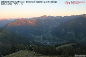Bad Kleinkirchheim Bad Kleinkirchheim Strohsack widok na Biospharenpark Nockberge