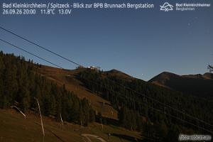 Spitzeck Bad Kleinkirchheim - Spitzeck widok z Biospharenparkbahn Brunnach