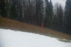 Kamera: Cieńków Widok na stok Wisła Cieńków Widok na stok