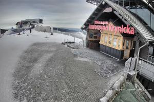 Kamera: Jaworzyna Krynicka Widok na trasę dla dzieci na szczycie (1100 m n.p.m.) Krynica Jaworzyna Krynicka Widok na trasę dla dzieci na szczycie (1100 m n.p.m.)