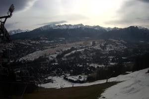 Kamera: Harenda Widok na stok z góry Zakopane Harenda Widok na stok z góry