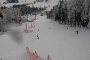 Ustrzyki Dolne Laworta ski Laworta ski - górna stacja