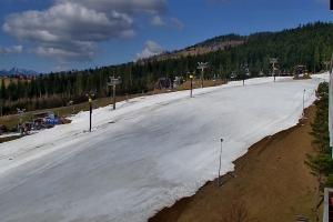 Zakopane Szymoszkowa Widok z karczmy Pająkówka