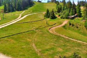 Czorsztyn Kluszkowce Czorsztyn Ski Widok z górnej stacji