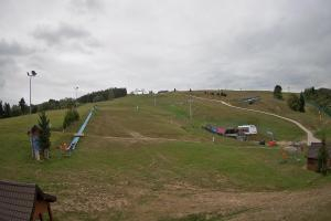 Tylicz Master Ski Widok na dolne partie ośrodka
