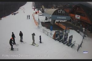 Bielsko Biała Dębowiec Widok z dolnej stacji